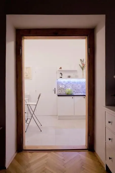 Prague Center Apartment With Fireplace